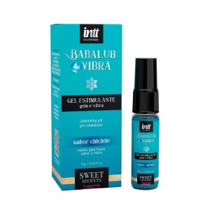 LUBRIFICANTE BABALUB VIBRA ICE CHICLETE - INTT COSMÉTICOS