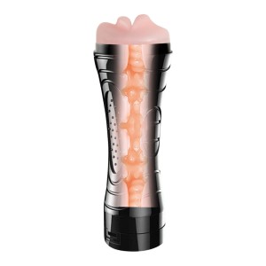 MASTURBADOR FORMATO DE BOCA VIBRO CYBERSKIN