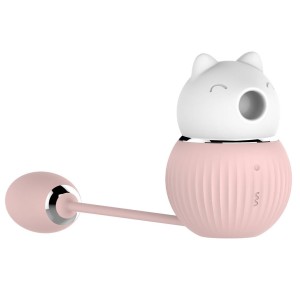 Estimulador de Clitóris em Formato de Gatinho com Bullet Vibratório