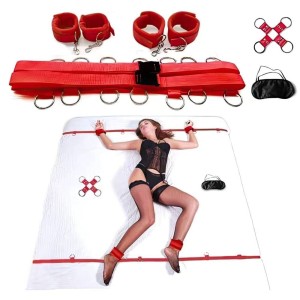 Kit Bondage 5 Peças para Cama