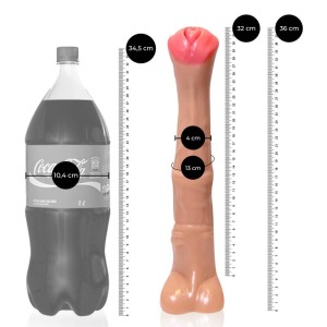 Pênis Pegasus de Cavalo 32x6,2cm Gigante Grosso e Flexível