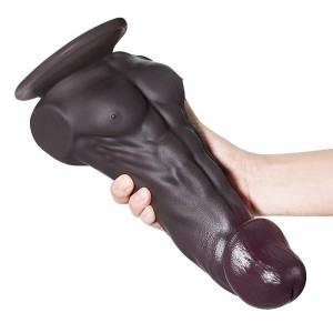 Hombre - Pênis com Peitoral Abdômen e Ventosa 