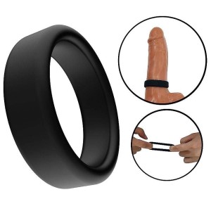 Anel Peniano de Silicone Espesso
