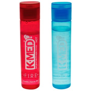 KIT GEL LUBRIFICANTE ÍNTIMO K-MED FIRE & ICE CIMED
