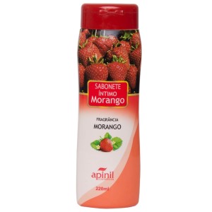 SABONETE ÍNTIMO FEMININO MORANGO 210ml APINIL