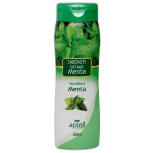 SABONETE ÍNTIMO FEMININO MENTA 210ml APINIL