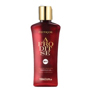 ÓLEO P/ MASSAGEM PREMIUM EXOTIC MASSAGE  AFRODITSE 15ml FEITIÇOS AROMÁTICOS