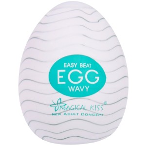 EGG WAVY MAGICAL KISS - MASTURBADOR MASCULINO FORMATO OVO DAN