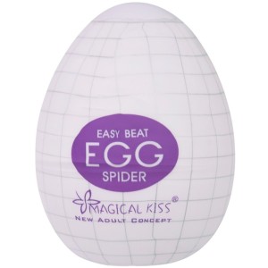  EGG SPIDER MAGICAL KISS - MASTURBADOR MASCULINO FORMATO OVO