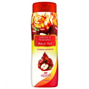 SABONETE ÍNTIMO FEMININO MAÇÃ HOT 210ml APINIL